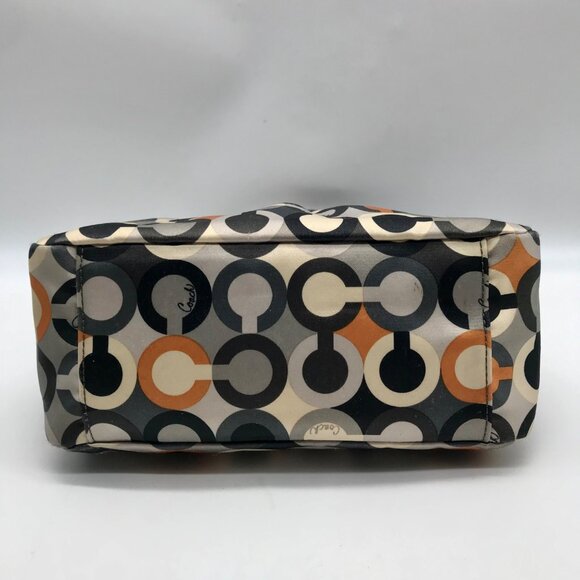Coach Multicolor Sateen Madison Graphic OP Art Mini Bag 41997 - Picture 5 of 11